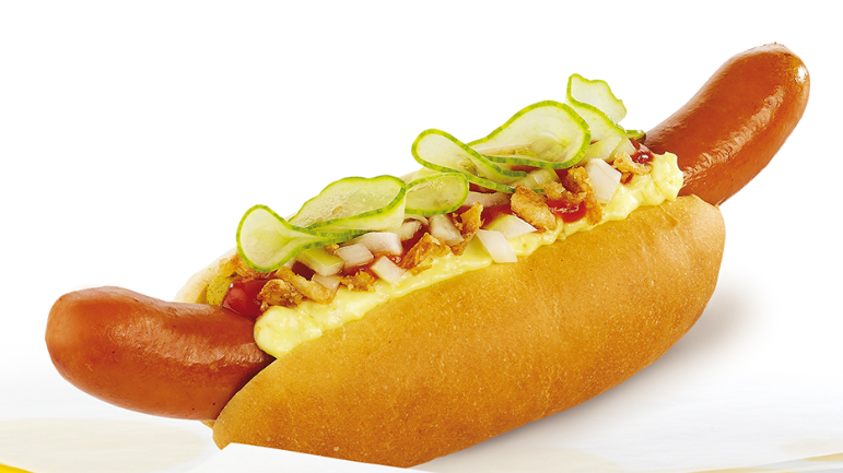 Ristet hotdog